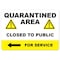 Signmission Public Safety, 7" Height, Peel And Stick Wall Graphic, OS-NS-RD-710-25489 OS-NS-RD-710-25489 - alternate 1